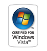 CERTIFIED FOR Windows Vista™