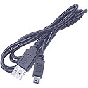 USB 2.0 Data Cable (Male A to Male 5-Pin Mini B)
