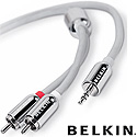 Belkin Stereo Link 3.5mm-RCA Audio Cable, 7 ft