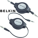 Belkin Retractable 3.5mm Stereo Cable (Male to Male) F3X1980-4.5-BLK