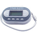Multi-Channel Audio FM Transmitter w/ LCD Display (White)