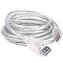 USB 2.0 Extension Cable (Male A to Female A), 10 ft.