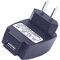 USB Black Travel/Home Charger Adapter